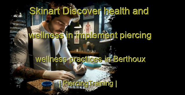 Skinart Discover health and wellness in implement piercing wellness practices in Berthoux | PiercingTraining | PiercingClasses | SkinartTraining-France